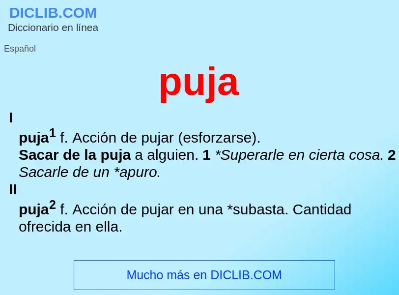 O que é puja - definição, significado, conceito