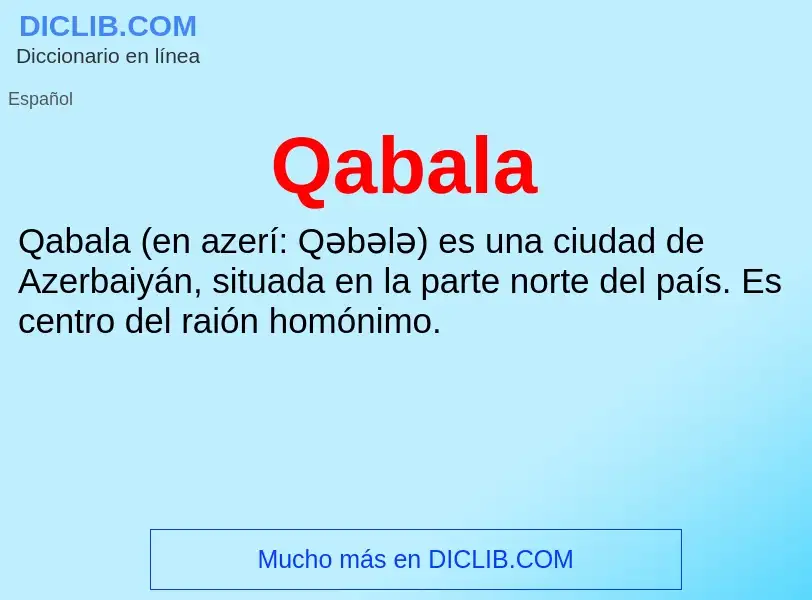 ¿Qué es Qabala? - significado y definición