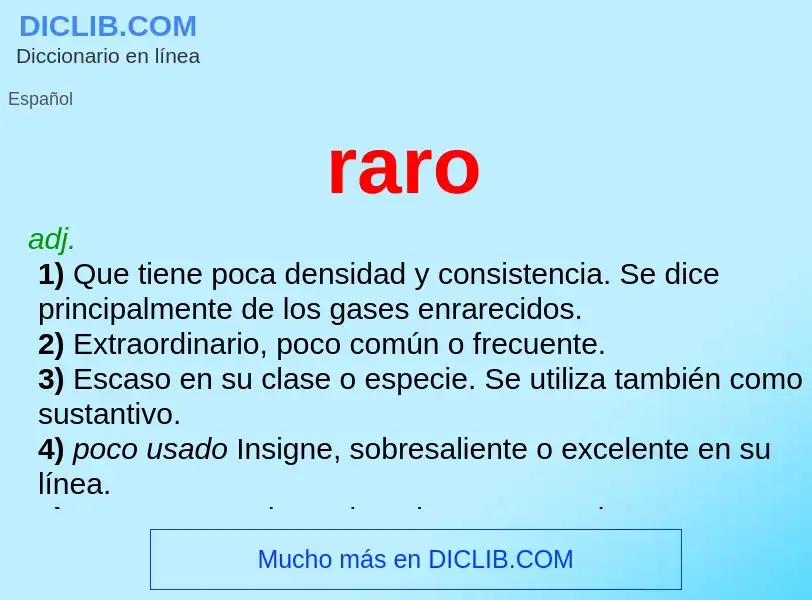 What is raro - definition