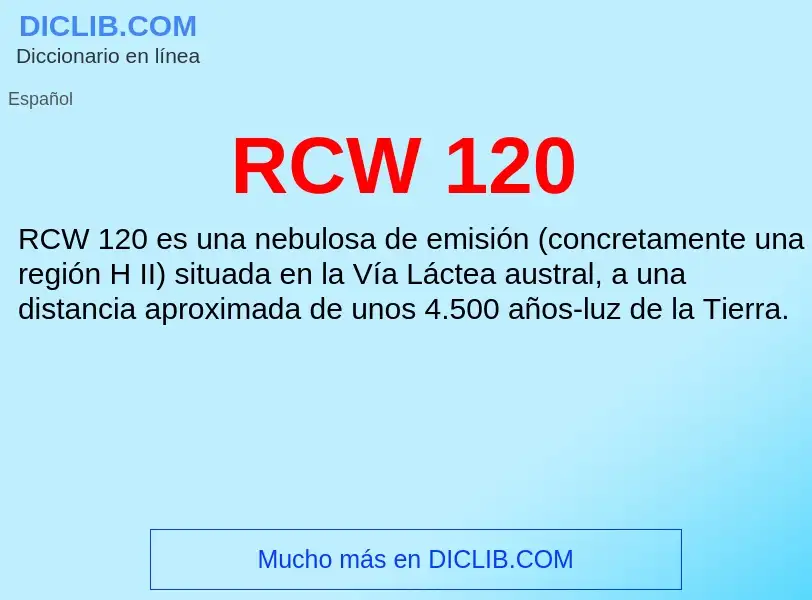 Wat is RCW 120 - definition