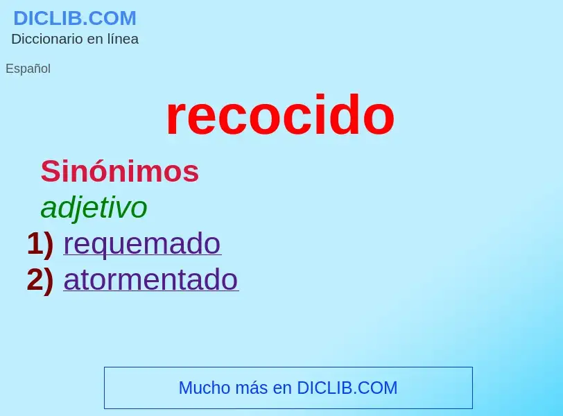 ¿Qué es recocido? - significado y definición