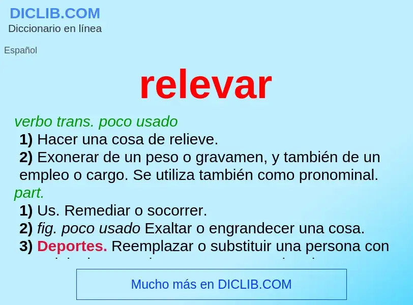 Wat is relevar - definition