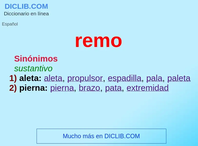 What is remo - definition