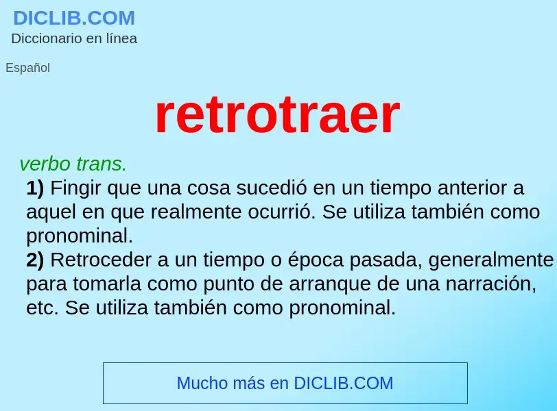 Что такое retrotraer - определение