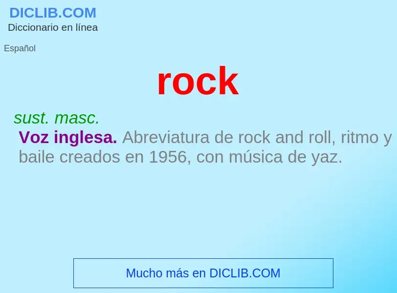 O que é rock - definição, significado, conceito