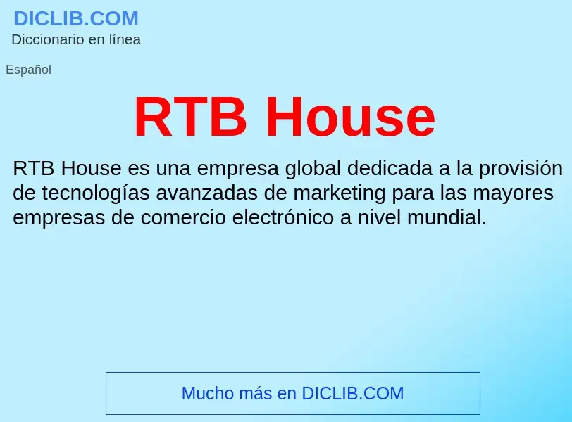 Wat is RTB House - definition