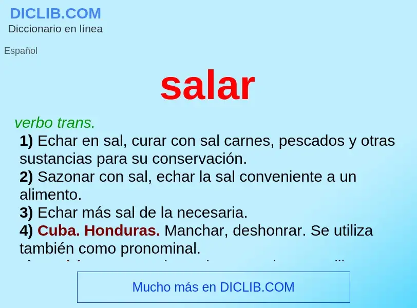 Wat is salar - definition