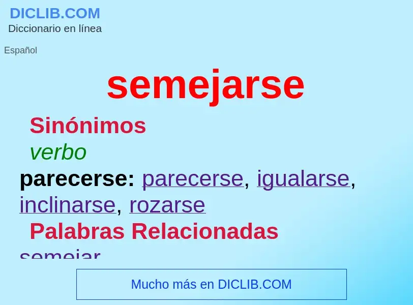 Wat is semejarse - definition