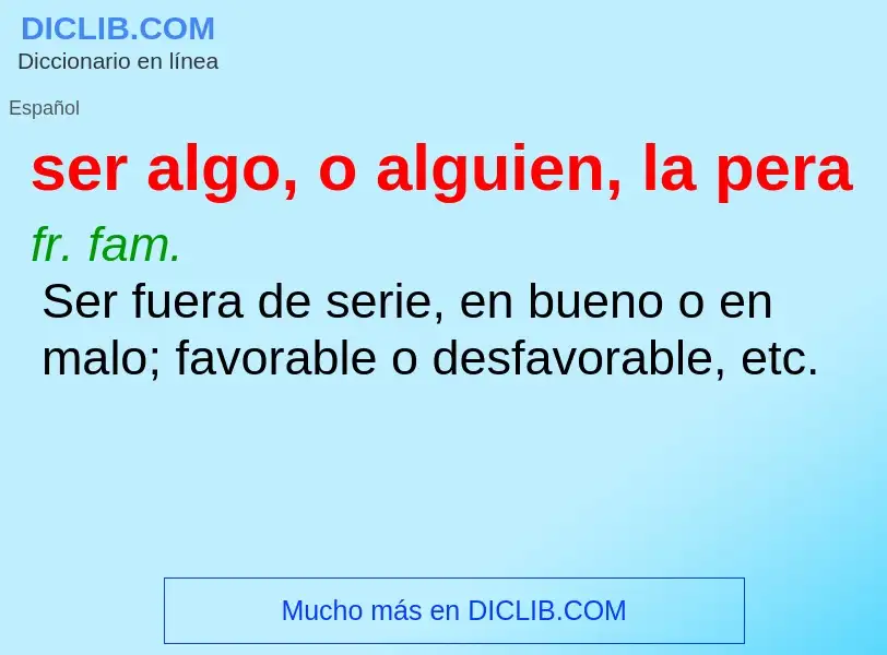 O que é ser algo, o alguien, la pera - definição, significado, conceito