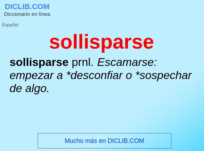 Что такое sollisparse - определение