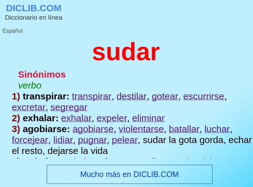 Wat is sudar - definition