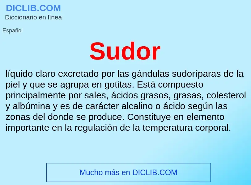 Wat is Sudor - definition