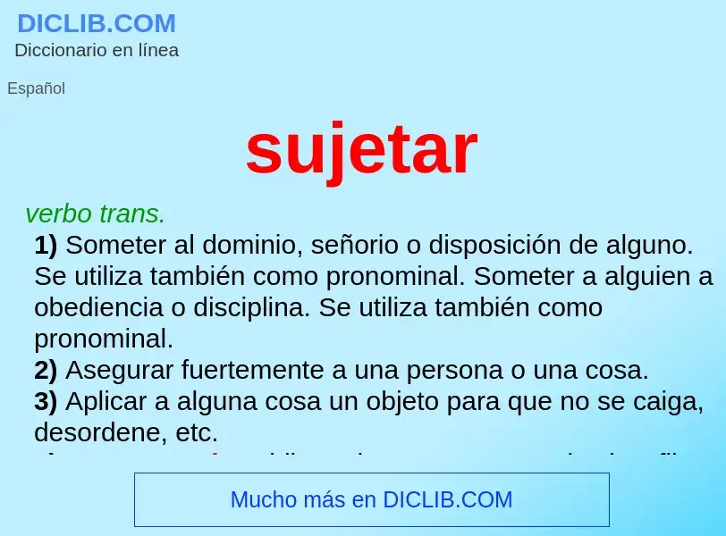 Wat is sujetar - definition