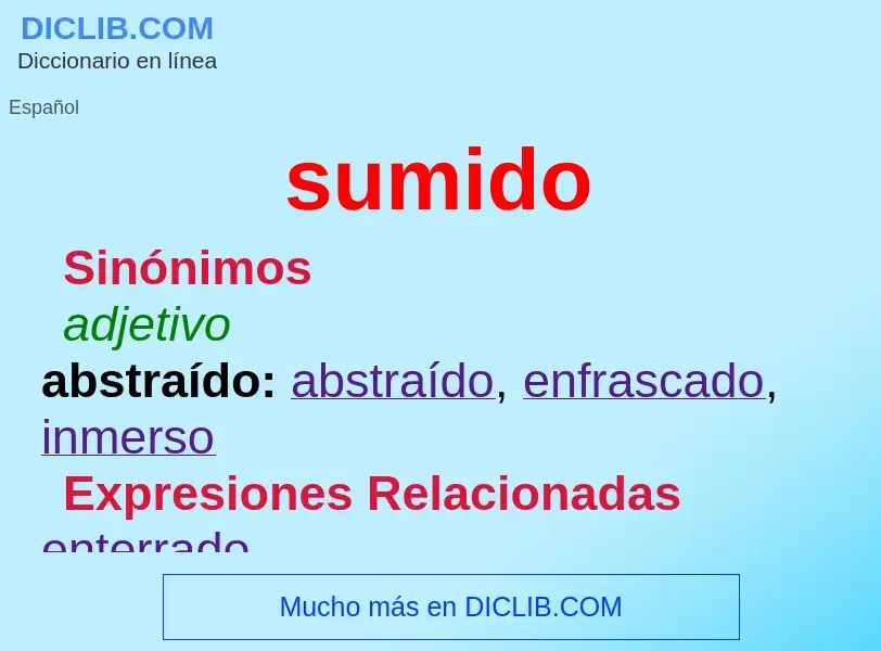 What is sumido - definition