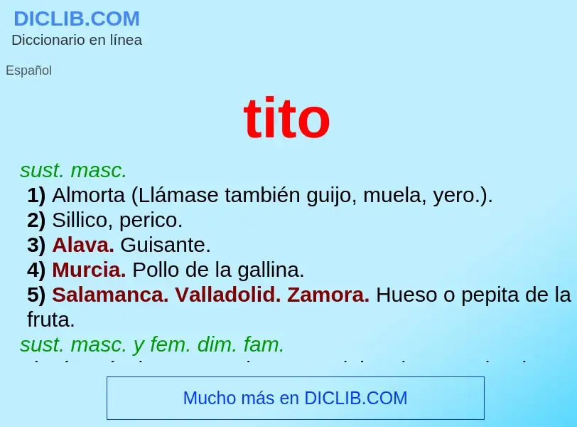 O que é tito - definição, significado, conceito