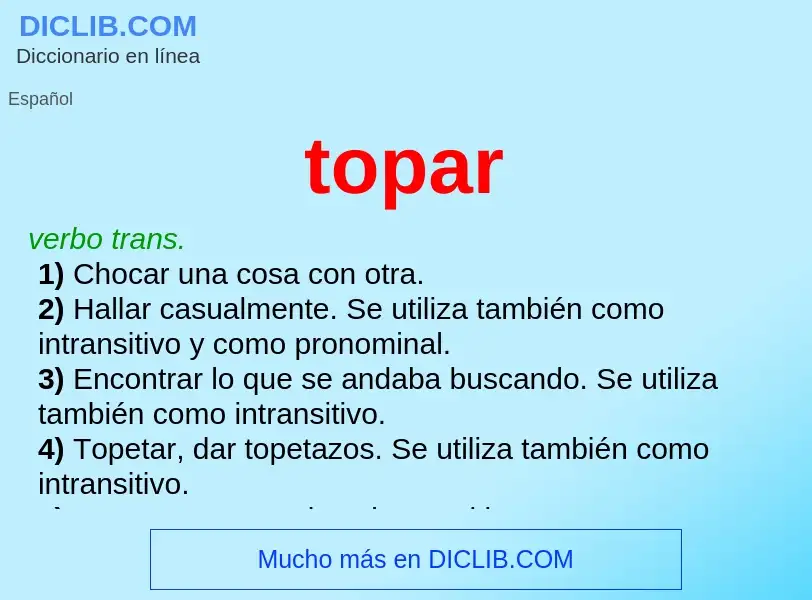 What is topar - definition