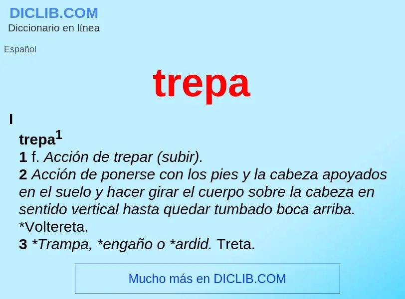 What is trepa - definition