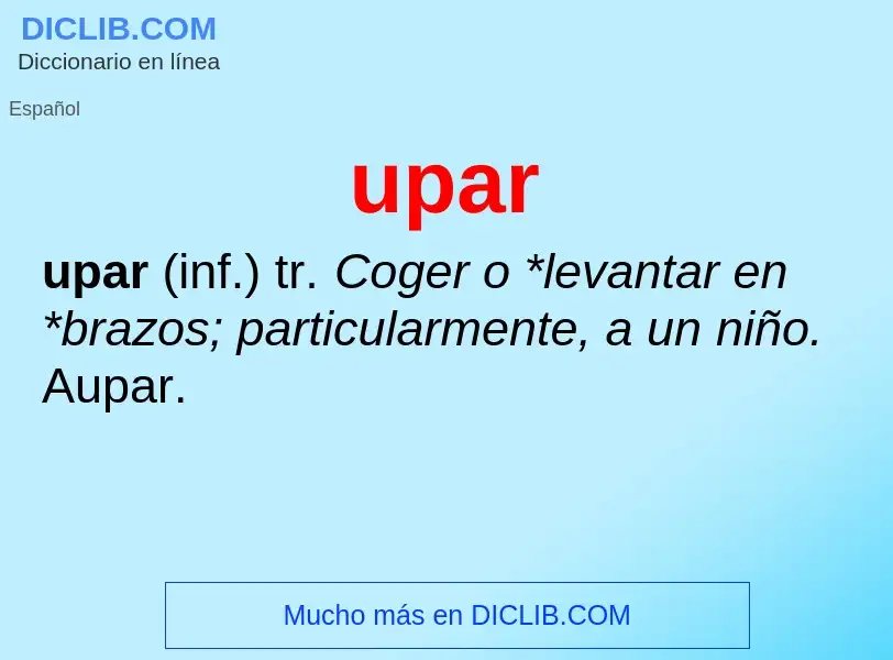 What is upar - definition