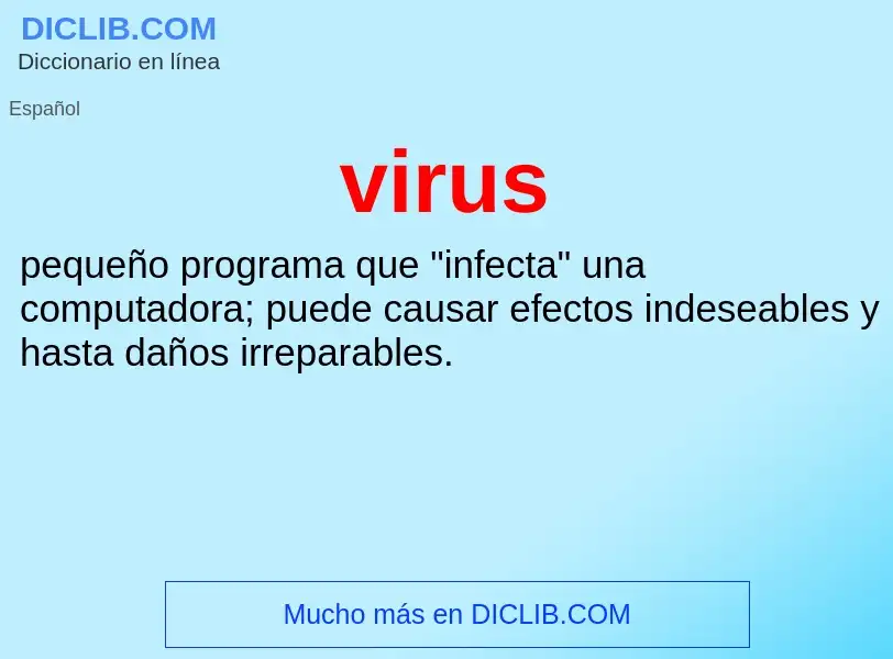 Was ist virus - Definition