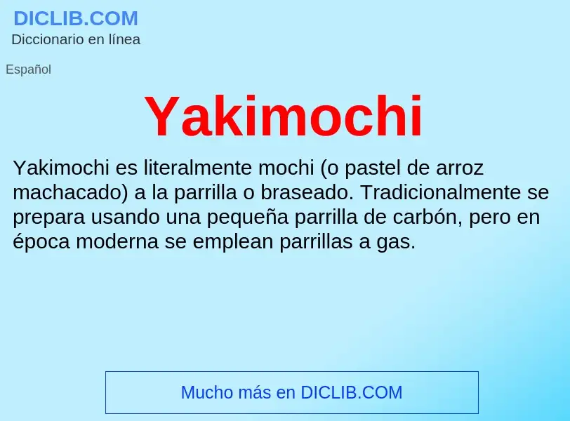 What is Yakimochi - definition