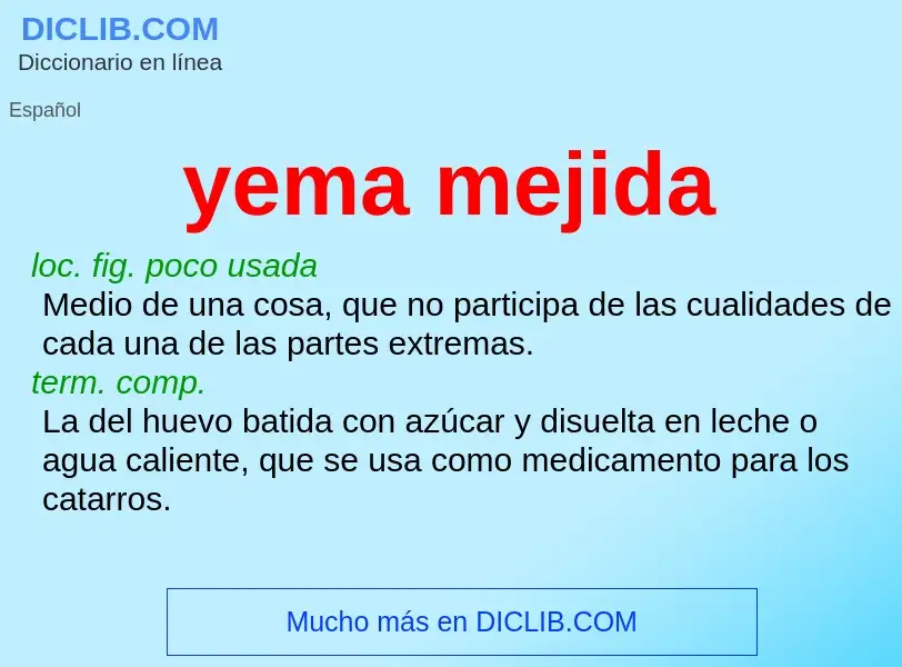 Was ist yema mejida - Definition