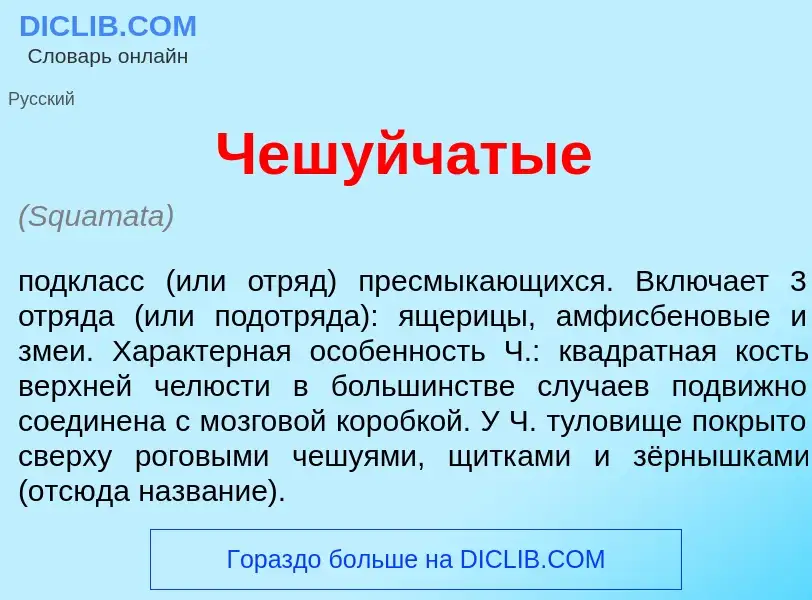 What is Чеш<font color="red">у</font>йчатые - definition