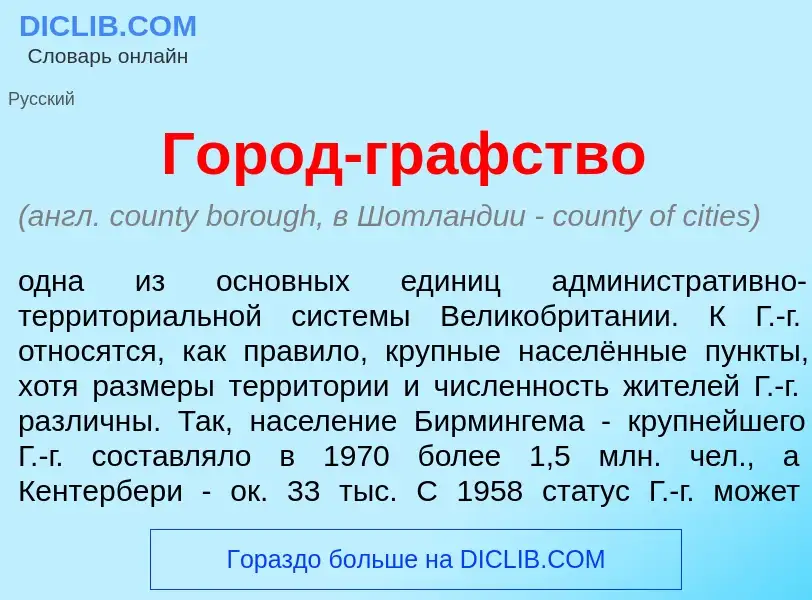 What is Г<font color="red">о</font>род-гр<font color="red">а</font>фство - definition