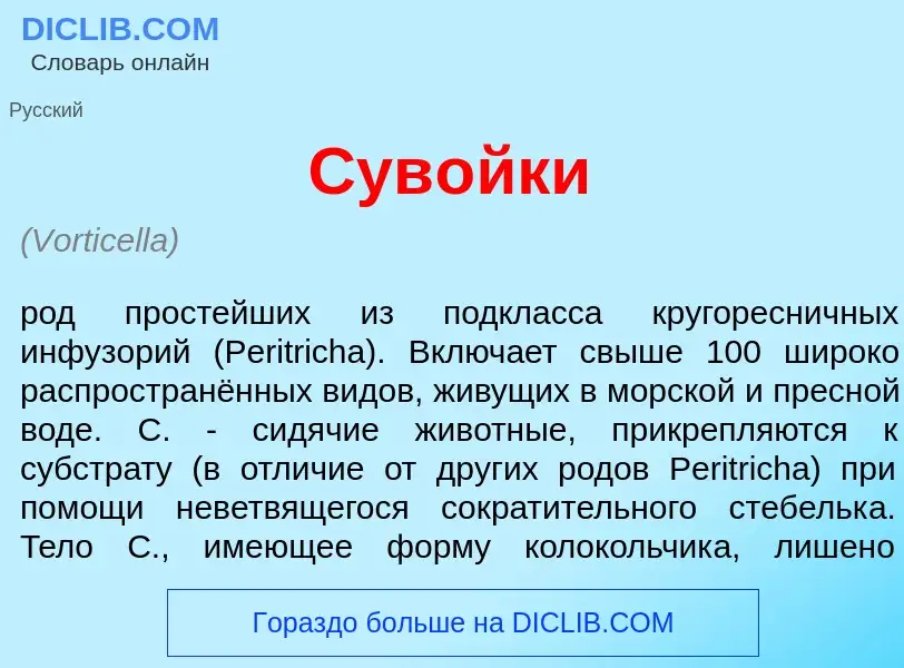 Что такое Сув<font color="red">о</font>йки - определение